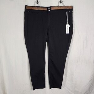 Workshop‎ Republic Clothing Size 20W Black Jeggings Goth Punk Skinny Ankle Pants